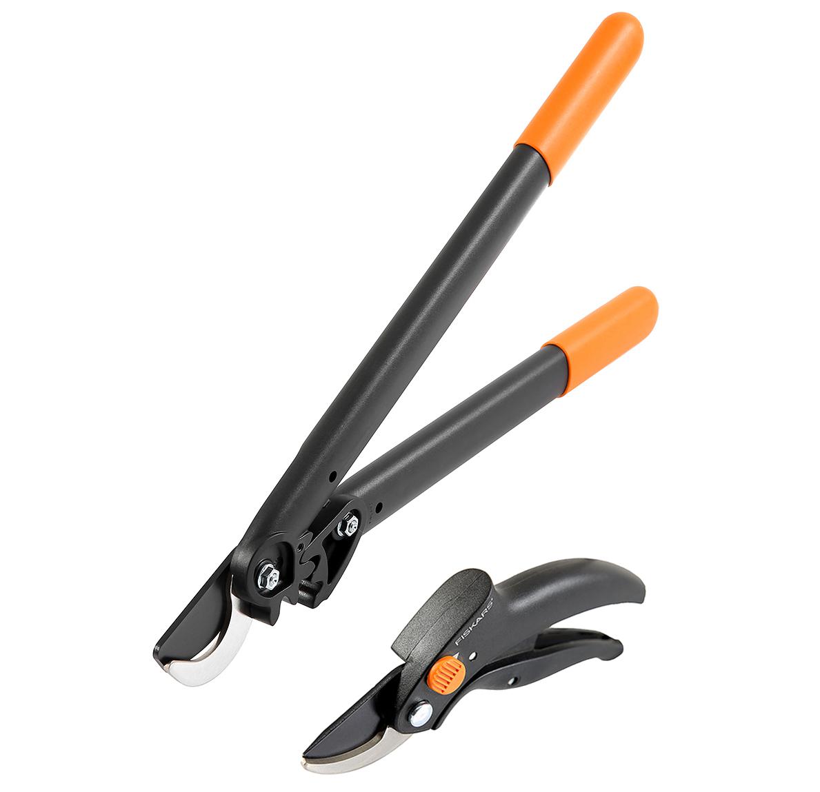 

Набор Fiskars Секатор 111340 Р54 плоскостной +Сучкорез 112190 l70 плоскостной