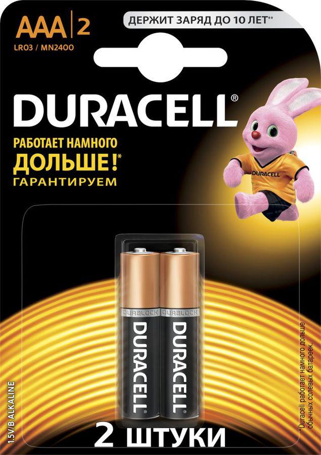 

Батарейка Duracell Lr03-2bl basic Б0026812, Lr03-2bl basic Б0026812