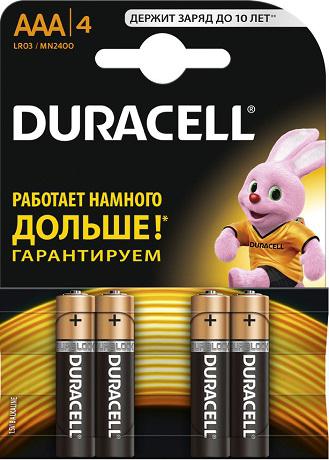 

Батарейка Duracell Lr03-4bl basic Б0026813, Lr03-4bl basic Б0026813