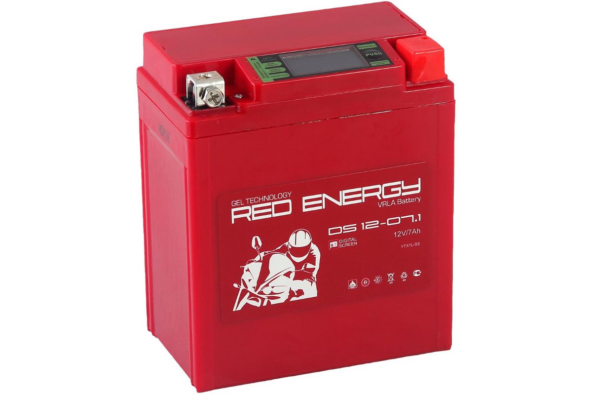 Аккумулятор RED ENERGY DS 1207.1 купить в Уфе по доступной цене:  характеристики и фото