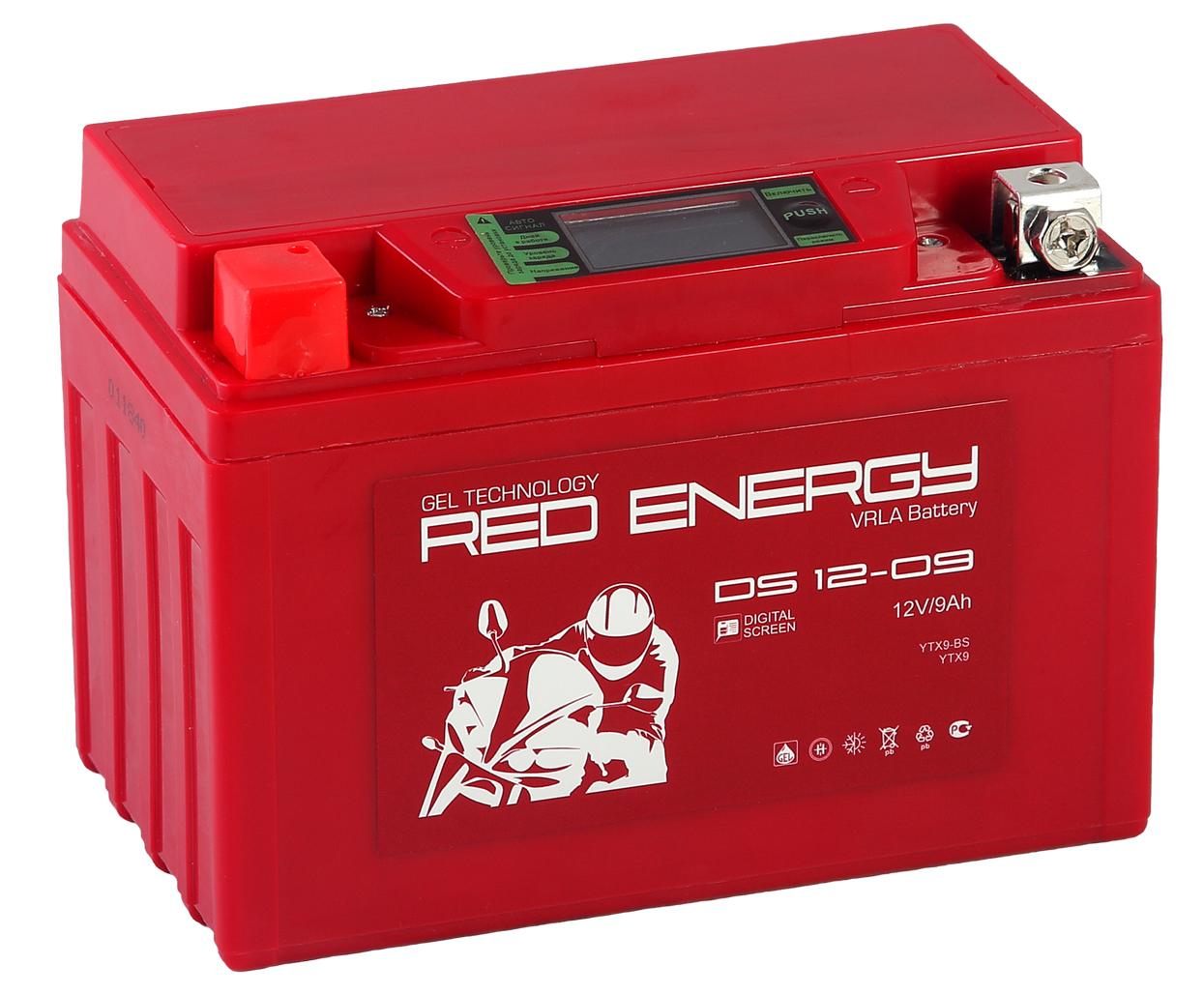 

Аккумулятор Red energy Ds 1209