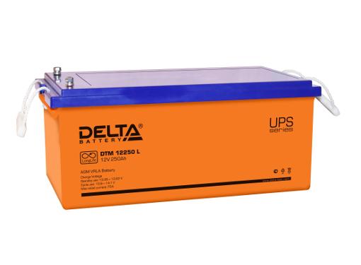 Изображение товара Аккумулятор DELTA DTM 12250 L AGM 12В 250Ач Long Life