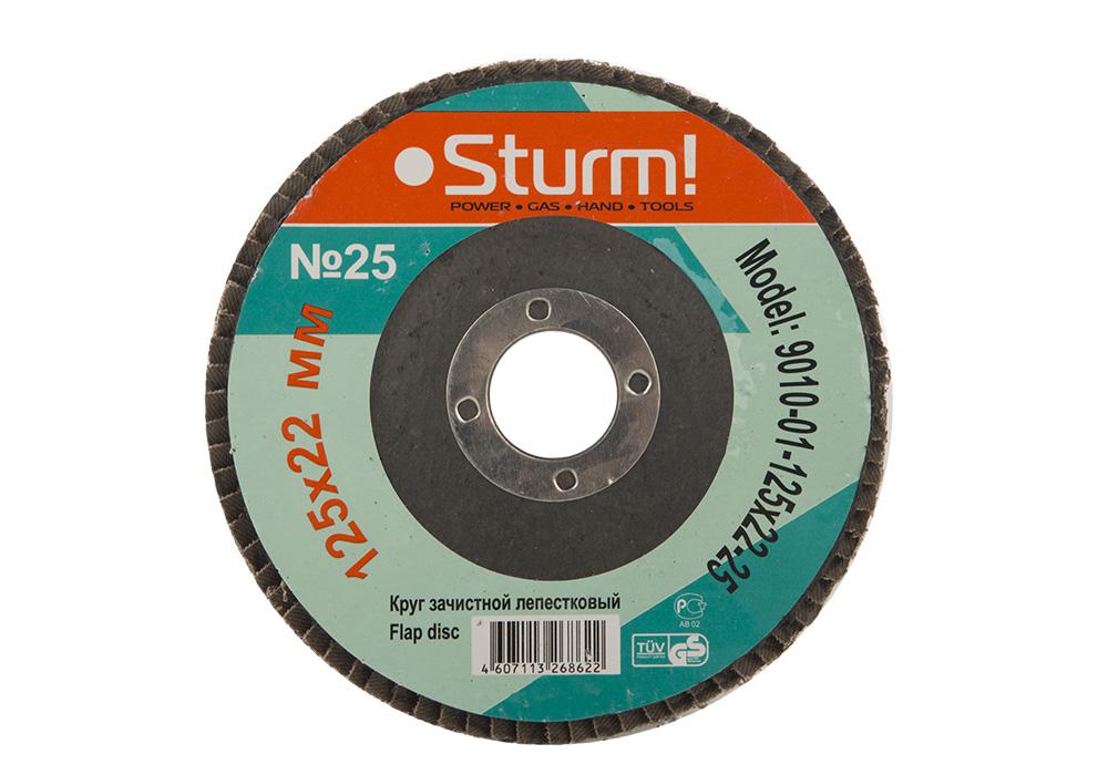 

Круг Лепестковый Торцевой (КЛТ) Sturm! 9010-01-125x22-25, 9010-01-125x22-25