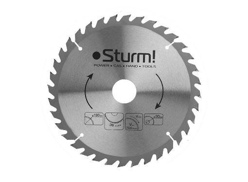 Изображение товара Диск пильный твердосплавный STURM! 190х30 мм 36 зубьев
