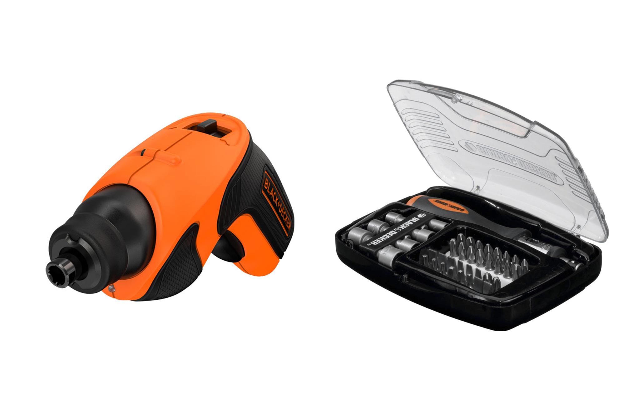

Набор Black & decker Отвертка аккумуляторная cs3651lc-xk+Отвертка с набором бит А7062