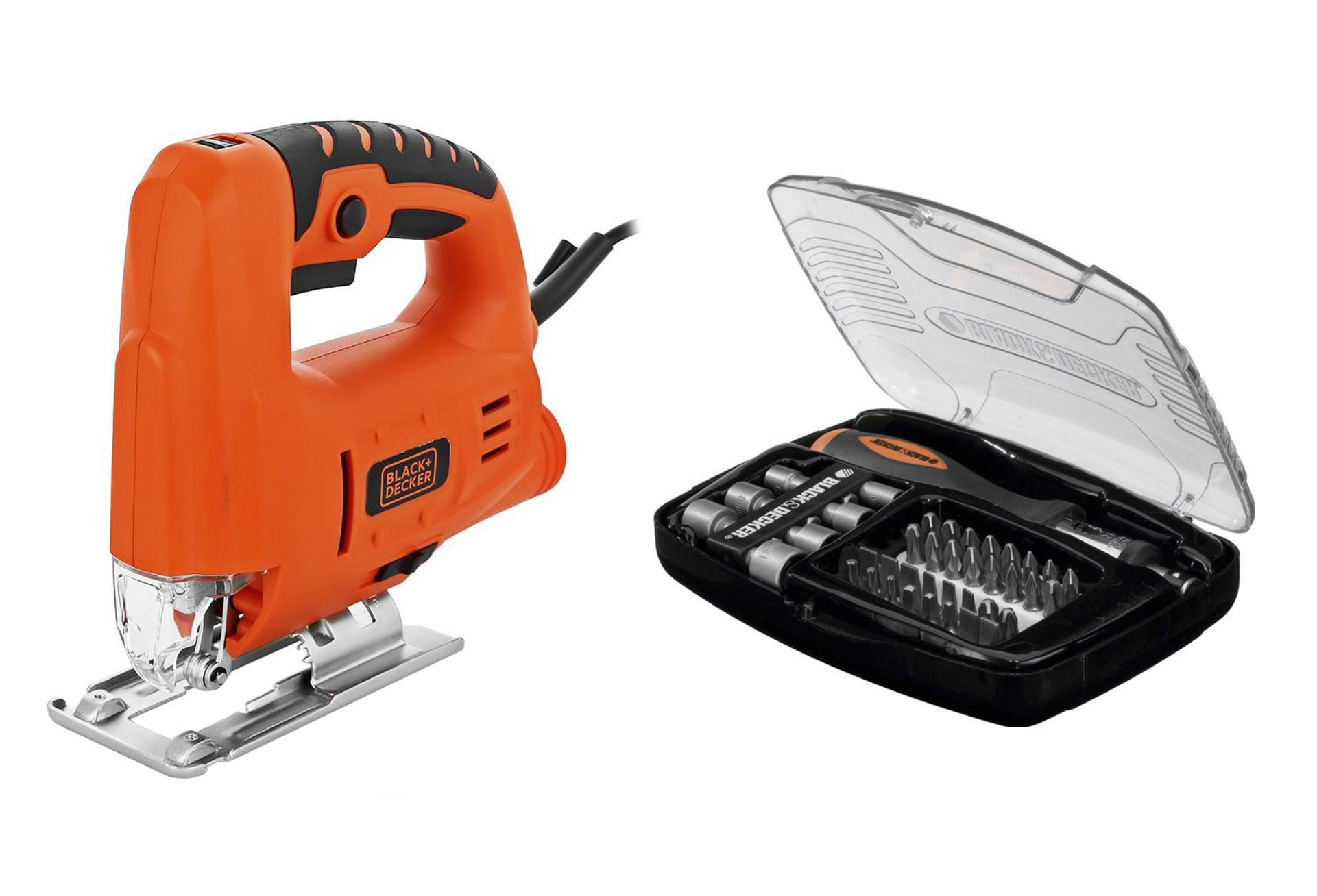 

Набор Black & decker Лобзик js20-ru+Отвертка с набором бит А7062