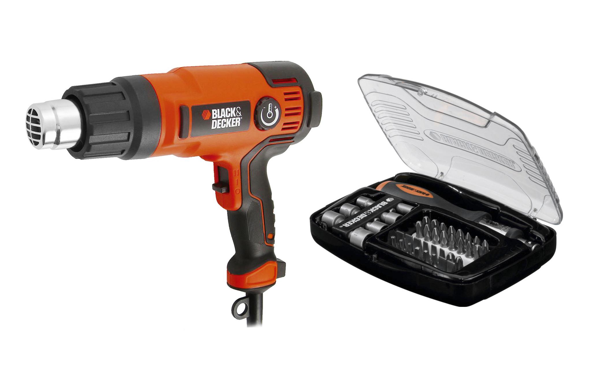 

Набор Black & decker Фен технический kx2200k-qs+Отвертка с набором бит А7062