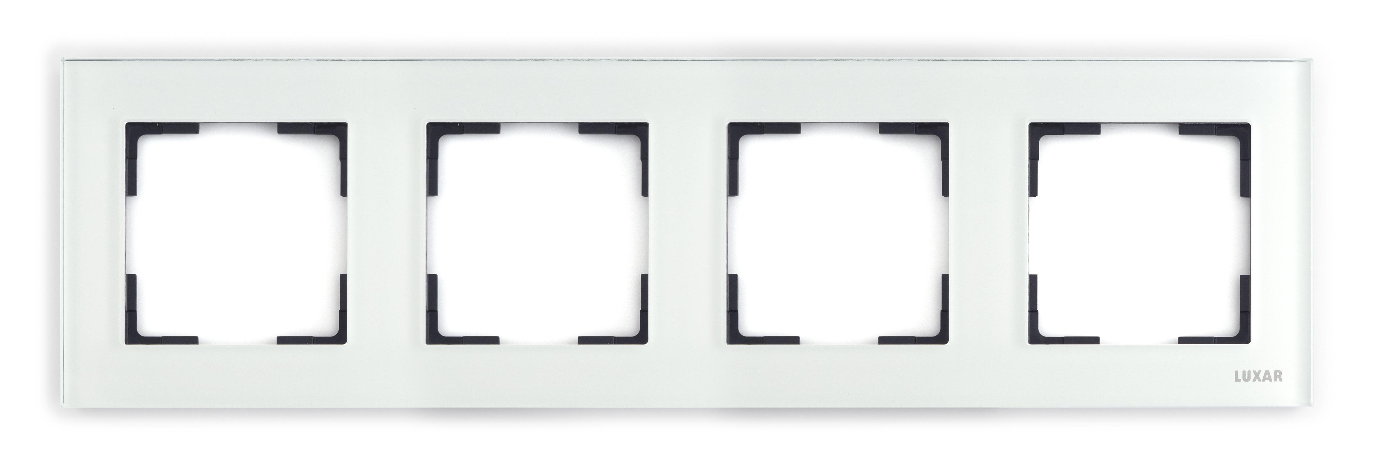 

Рамка Luxar Art 15.904.20, Белый, Art 15.904.20