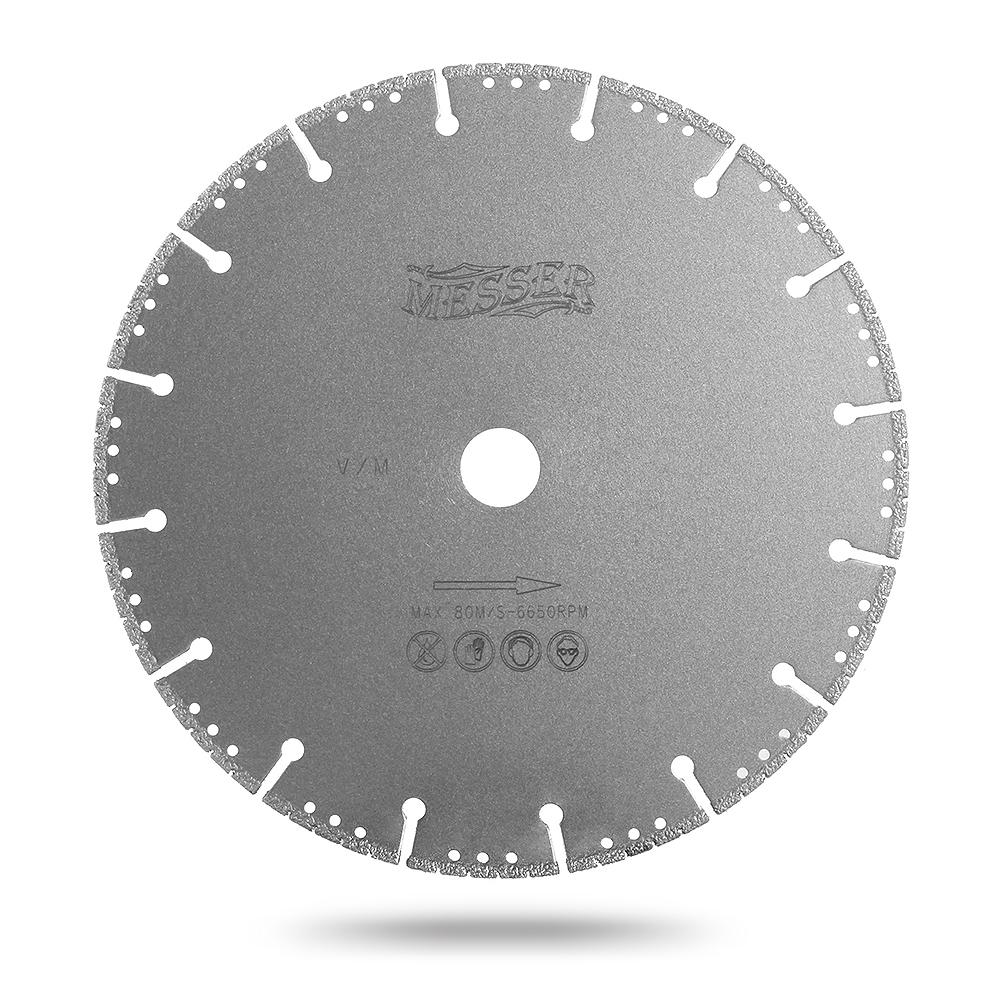 

Круг алмазный Messer Ф230х22мм универсальный (v/m 01-11-230, Ф230х22мм универсальный (v/m 01-11-230)