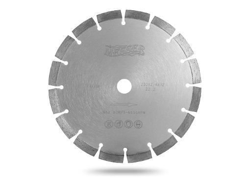 Изображение товара Алмазный диск MESSER FB/M 01-15-180 180 мм сегментный для железобетона