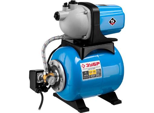 Изображение товара Насосная станция ЗУБР НАС-М3-800 для полива и откачки воды 800 Вт 40 м подъёма