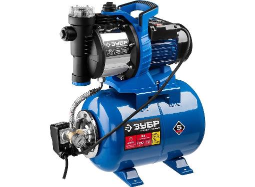 Изображение товара Насосная станция ЗУБР НАС-Т5-1100-С 1100Вт 4200л/ч для дома и дачи