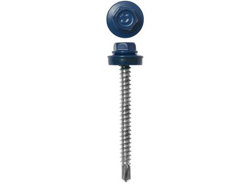 Изображение товара Саморезы кровельные ЗУБР 35x4.8мм с шестигранником и шайбой EPDM, 1800 шт