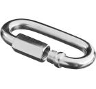 Изображение товара Карабин ЗУБР М6 30 шт. DIN 5299 грузовой такелажный крепеж