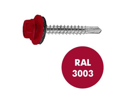 Изображение товара Кровельный саморез SWFS 4.8х35мм с шестигранной головкой и шайбой EPDM, 250 шт