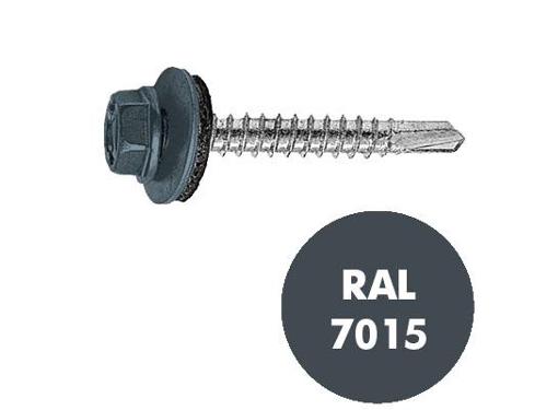 Изображение товара Саморез SWFS 4.8х35мм кровельный с шестигранной головкой оцинкованный