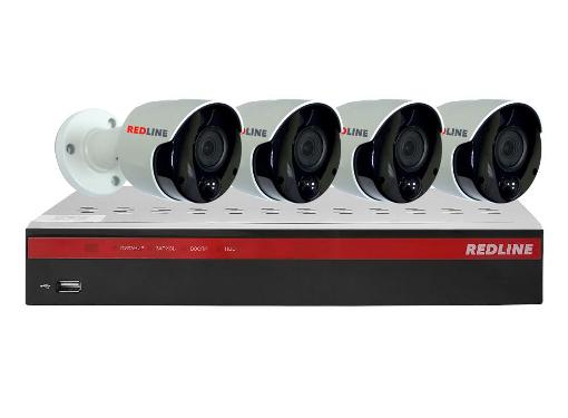   REDLINE RedLine KIT1080P4+4PIR