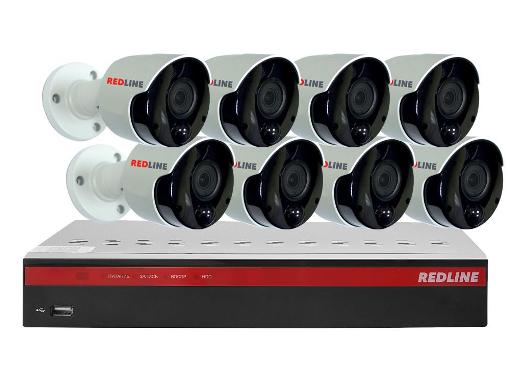   REDLINE RedLine KIT1080P8+8PIR