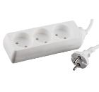 Изображение товара Электрический удлинитель Светозар SV-55030-3 3 м 3 гнезда белый