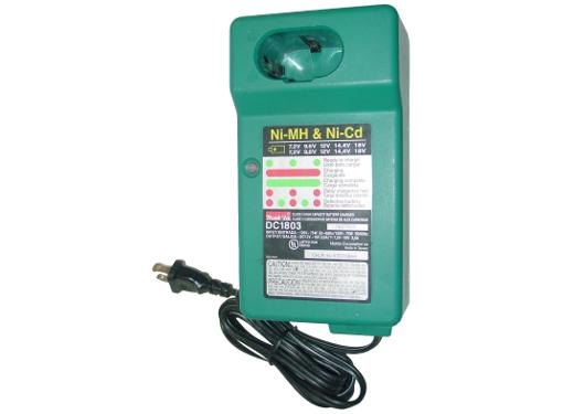 Изображение товара Зарядное устройство MAKITA 193434-5 для Ni-MH и NiCd аккумуляторов 7.2-18 В