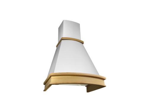 Изображение товара Кухонная вытяжка ELKOR AC6634W1 белый каминная 60 см с двумя режимами