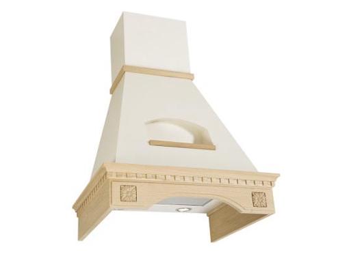 Изображение товара Вытяжка ELIKOR Бельведер Флореале 60 бежевый / дуб белый патина золото