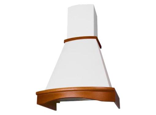 Изображение товара Кухонная вытяжка ELIKOR Ротонда 60 бежевый бук с натуральным обрамлением для кухни