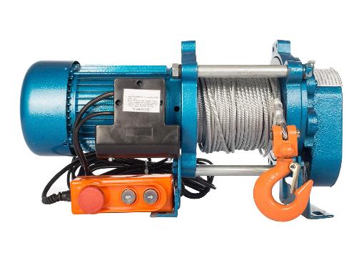 Изображение товара Электрическая лебедка EURO-LIFT KCD 19834 600 кг 70 м мощность 1800 Вт