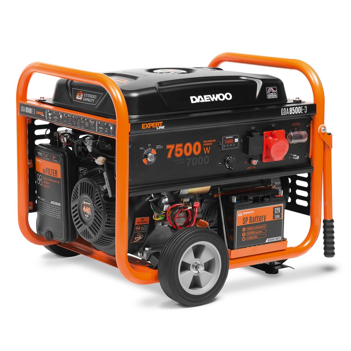 

Бензиновый генератор Daewoo Gda 8500e-3