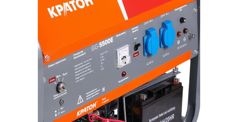 Бензиновый генератор КРАТОН GG-5500EM