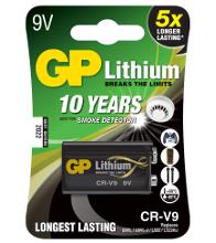 GP CR-V9SD-2UE1 Тип: крона 6F22(9V) (Кол-во в уп. 1шт.)