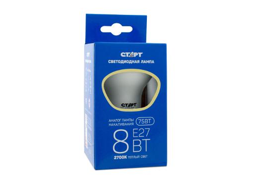 Изображение товара Лампа светодиодная СТАРТ LED R63 E27 8W 3000К тепл свет. ПРОМОНАБОР