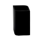 Настольный стакан WASSERKRAFT Elba K-2728 полирезин, черный матовый