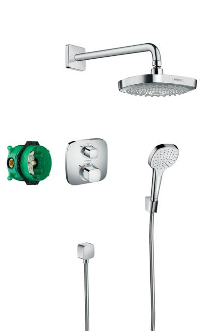 фото Душевой гарнитур hansgrohe croma select e/ecostat e (27294000)