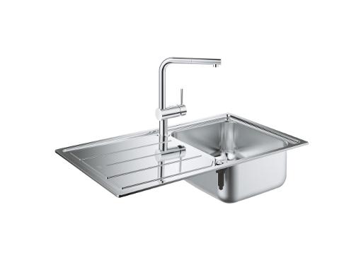 Изображение товара Набор GROHE 31573SD0: мойка K500 и смеситель Minta