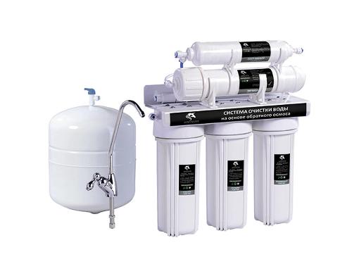 Изображение товара Фильтр обратного осмоса UNICORN FRO-5 для питьевой воды с краном и картриджами