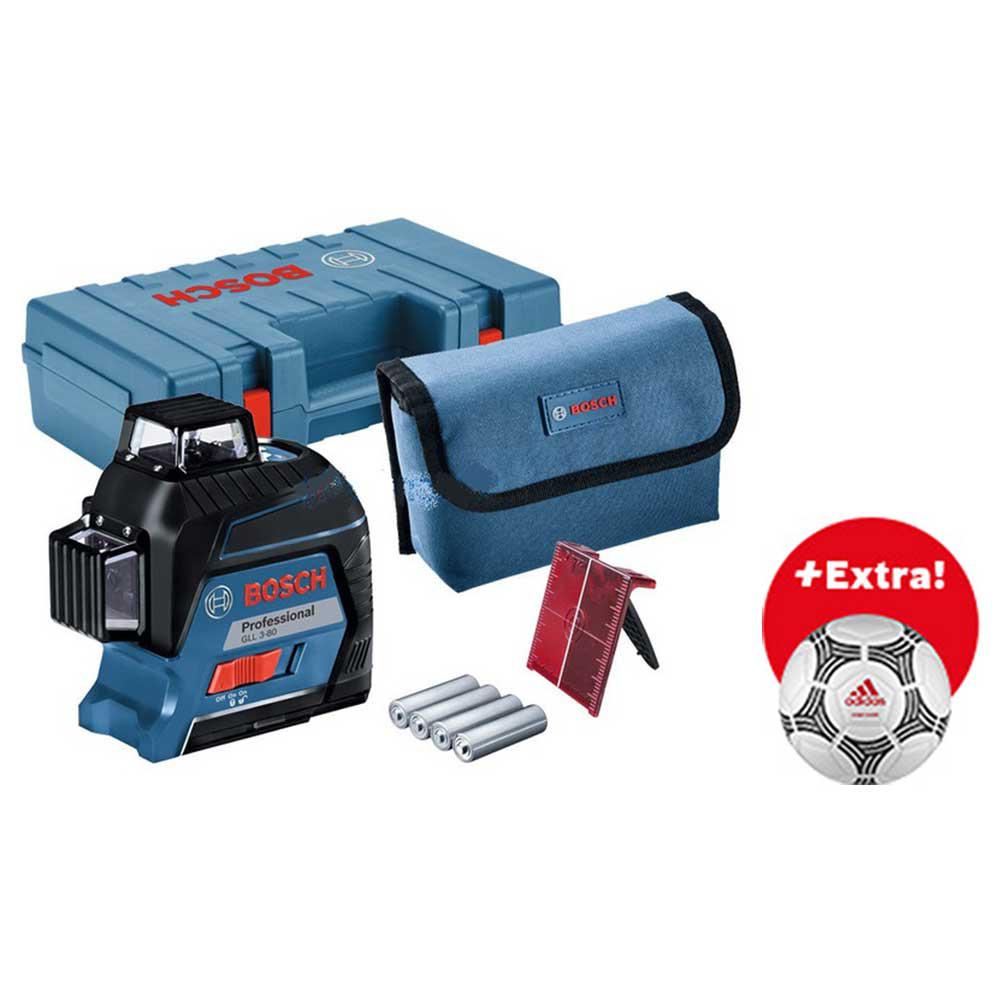 

Уровень Bosch Gll 3-80 carrying case + футбольный мяч (0.615.994.0lm)