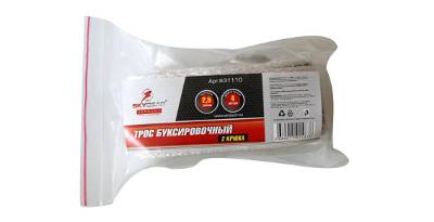 Трос буксировочный SKYBEAR 631110 (ленточный, 2.5 т, 4 м)