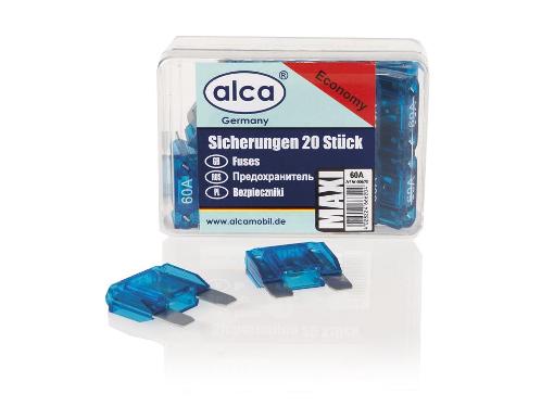Изображение товара Набор флажковых предохранителей ALCA 60А в упаковке 20 шт