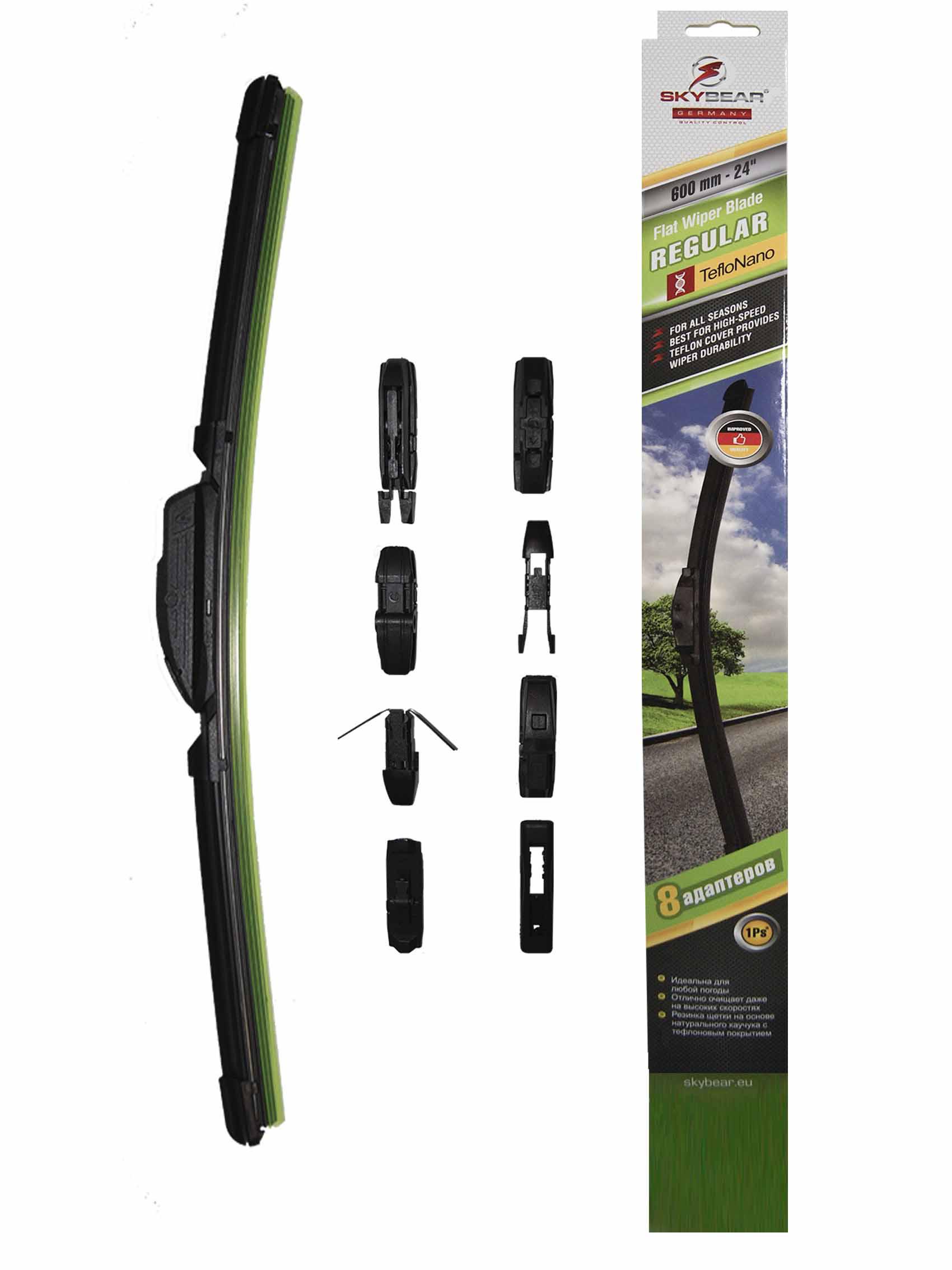 

Щётка стеклоочистителя бескаркасная Skybear 702240