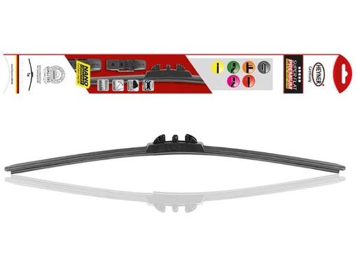 Изображение товара Бескаркасная щётка стеклоочистителя HEYNER 650мм SUPER FLAT PREMIUM