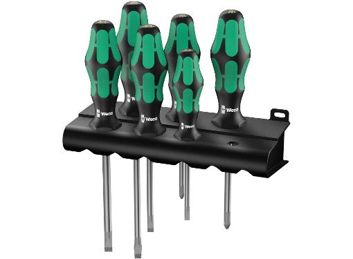 Изображение товара Набор отверток WERA Kraftform Plus Lasertip 6 шт с подставкой