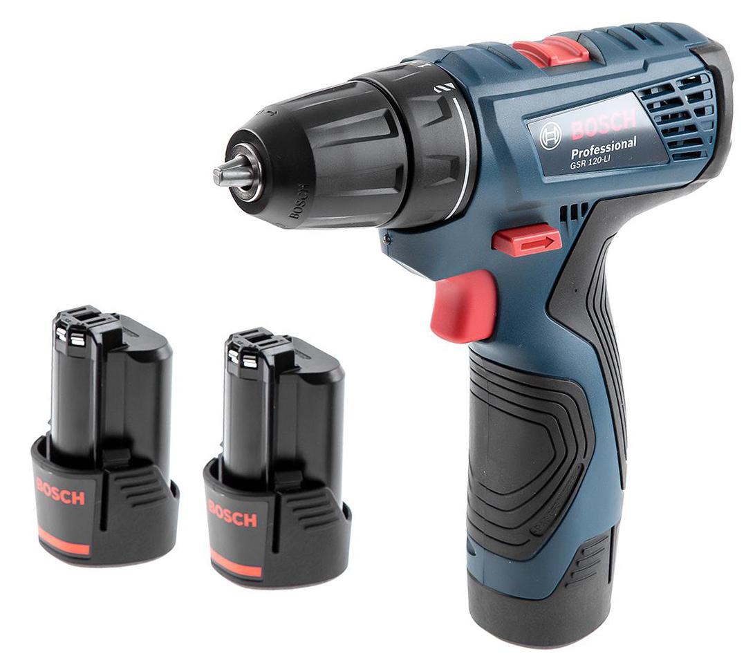 

Набор Bosch Дрель аккумуляторная gsr 120-li (0.601.9f7.001) +Аккумулятор 12 В2.0Ач liion (1.600.z00.02x)