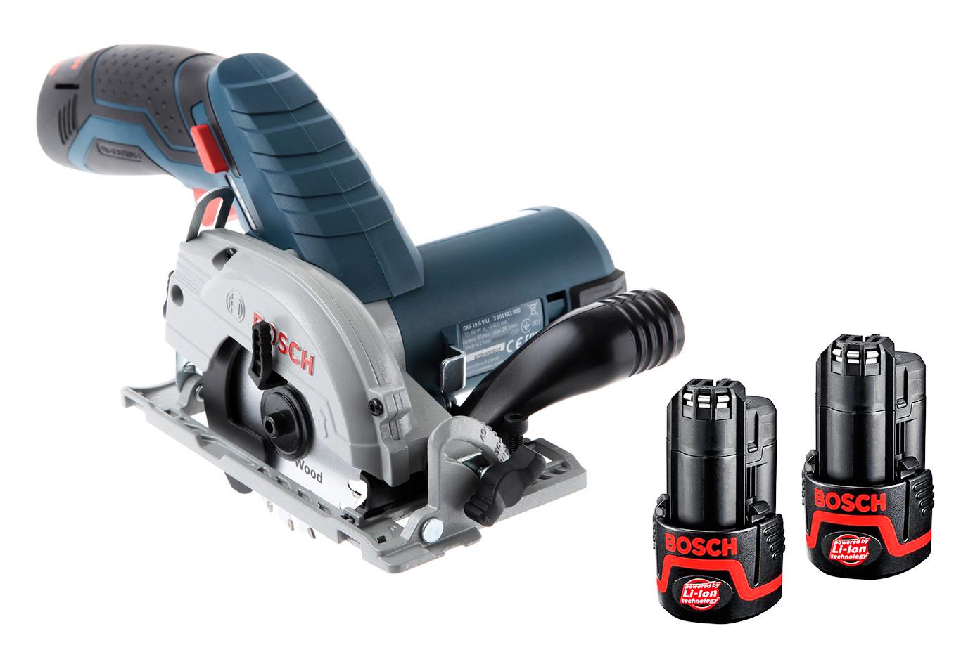 

Набор Bosch Пила циркулярная gks 10,8 v-li (0.601.6a1.000) +Аккумулятор 12 В2.0Ач liion (1.600.z00.02x)