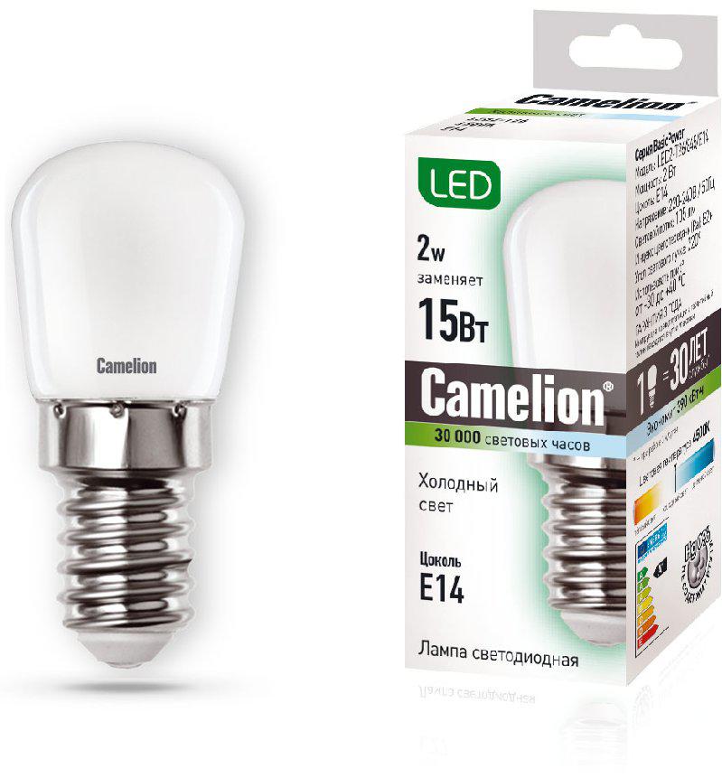 фото Лампа светодиодная camelion led2-t26/845/e14