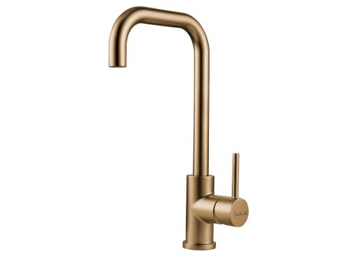 Изображение товара Смеситель для кухни REGINOX Crystal Gold R30530 однорычажный поворотный латунь золото
