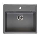 Изображение товара Кухонная мойка REGINOX Amsterdam 54 Grey Silvery 600х510 мм искусственный камень