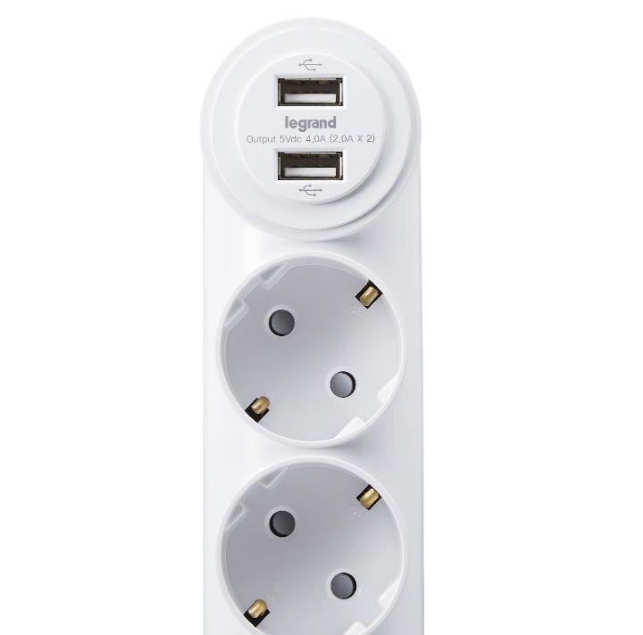 

Зарядное устройство Legrand Anam e-fren usb l855963u2