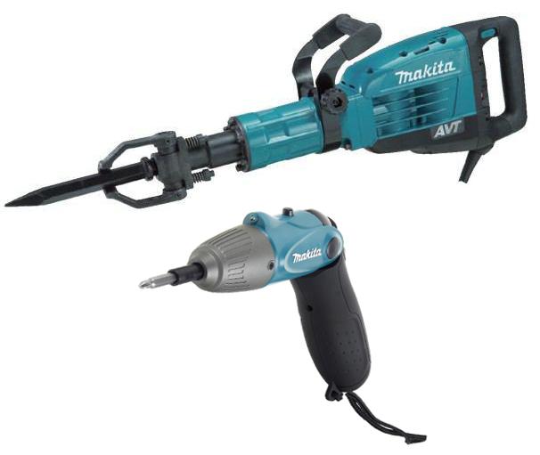 

Набор Makita Отбойный молоток hm1317cb +Отвертка аккумуляторная 6723dw