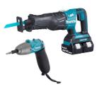 Набор MAKITA Ножовка DJR360RM2 +Отвертка аккумуляторная 6723DW